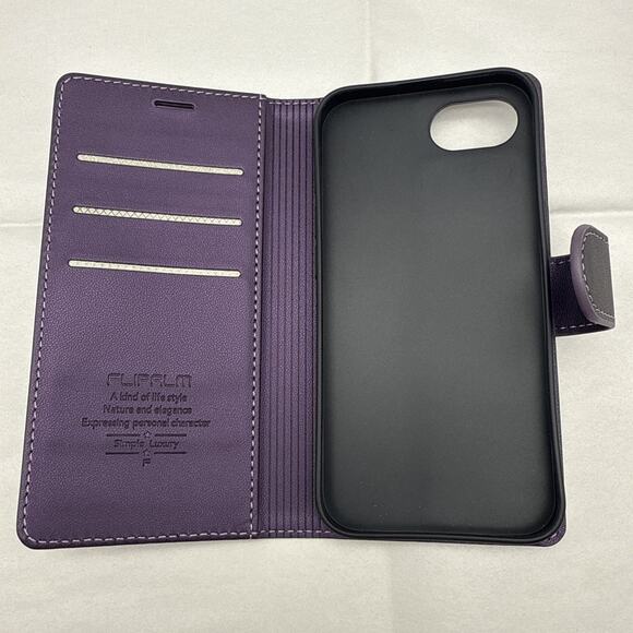 Compatible with Iphone 16E Wallet Case with RFID Blocking Credit Card Holder, PU - Picture 7 of 15